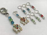 Elephant Stitch Marker Set for Knitting