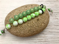 Light Green Abacus Counting Bracelet | Row Counter