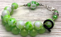 Light Green Abacus Counting Bracelet | Row Counter