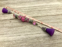 Knitting Needle Point Protector Jewelry | Stitch Holder | Gift for Knitters | Knitting Needle Jewelry | Stitch Saver | FREE US SHIPPING