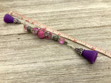 Knitting Needle Point Protector Jewelry | Stitch Holder | Gift for Knitters | Knitting Needle Jewelry | Stitch Saver | FREE US SHIPPING