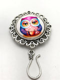 Magnetic Hot Coca Owl Portuguese Knitting Pin