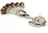 Teapot Stitch Marker Holder & Snag Free Knitting Charms | Knitting Gift | FREE US SHIPPING