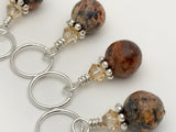 Teapot Stitch Marker Holder & Snag Free Knitting Charms | Knitting Gift | FREE US SHIPPING