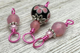 Floral Snag Free Stitch Marker Set for Knitting