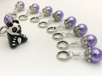 Panda Bear Stitch Marker Set | Gifts for Knitters | Snag Free Knitting Markers