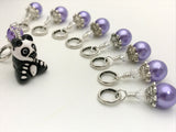 Panda Bear Stitch Marker Set | Gifts for Knitters | Snag Free Knitting Markers