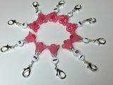 Number Stitch Markers, Knitters Gift, Progress Keeper, Optional Stitch Marker Holder Available