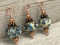Snag Free Stitch Markers on Rose Gold Wire | Gifts for Knitters | US3-US15