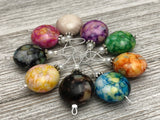 Bright Colors Wire Loop Knitting Stitch Marker Set
