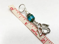 Angel Stitch Markers for Knitting or Crochet, Choose Rings or Clasps