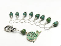 Yarn Lover's Stitch Marker Set | Snag Free | Gift for Knitters | FREE US SHIPPING