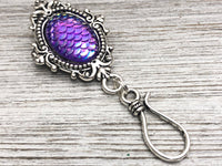 Magnetic Mermaid Portuguese Knitting Pin, ID Holder, Gift for Knitters,