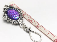 Magnetic Mermaid Portuguese Knitting Pin, ID Holder, Gift for Knitters,