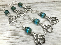 Angel Stitch Markers for Knitting or Crochet, Choose Rings or Clasps