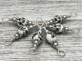 Double Duty Floral Stitch Marker Set