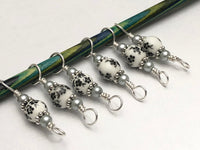 Double Duty Floral Stitch Marker Set