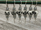 Double Duty Floral Stitch Marker Set