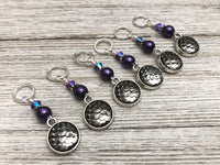 Mermaid Stitch Marker Charms for Knitting | Gifts for Knitters | US3-US17 | Snag Free Knitting Markers