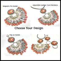 Valentine Owl Number Stitch Markers with Your Choice of Holder | Gift for Knitters | Counting Markers |