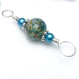 Double Duty Stitch Marker Set for Knitting, 2 Sizes in 1 Stitch Marker