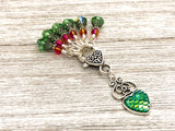 Mermaid Heart Stitch Marker Set for Knitting | Gift for Knitters | Size Options |