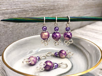 Celtic Knot Stitch Markers for Knitting, Gift for Knitters