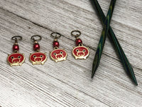Pig Stitch Markers for Knitting, Knitting Gift