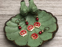 Pig Stitch Markers for Knitting, Knitting Gift