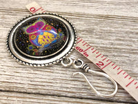 Night Owl Magnetic Portuguese Knitting Pin, PLUS Matching Stitch Markers