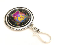 Night Owl Magnetic Portuguese Knitting Pin, PLUS Matching Stitch Markers