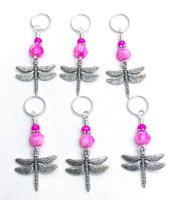 Dragonfly Stitch Markers for Knitting, SNAG FREE, Gifts for Knitters