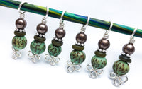 Celtic Knot Stitch Markers for Knitting, Gift for Knitters