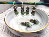 Celtic Knot Stitch Markers for Knitting, Gift for Knitters