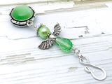 Green Angel Magnetic Portuguese Knitting Pin | Gift for Knitters |  | Brooch
