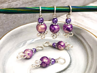 Celtic Knot Stitch Markers for Knitting, Gift for Knitters