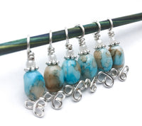 Celtic Beach Stitch Markers for Knitting, Gift for Knitters