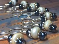 Cow Stitch Marker Set for Knitting | SNAG FREE Progress Keepers | Gift for Knitters | Needles US7- US17