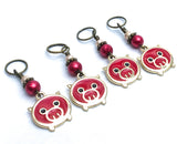 Pig Stitch Markers for Knitting, Knitting Gift
