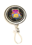 Night Owl Magnetic Portuguese Knitting Pin, PLUS Matching Stitch Markers