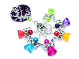 Gumdrop Angel Stitch Markers with Holder for Knitting