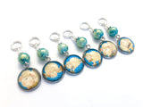 Silly Sheep Stitch Markers for Knitting or Crochet, Choose Rings or Clasps