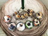 Blonde Pug Stitch Markers for Knitting or Crochet