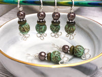 Celtic Knot Stitch Markers for Knitting, Gift for Knitters