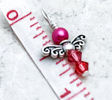 Butterfly Stitch Markers for Sock Knitters | Snag Free Ring US2-US7 | Free Shipping | Knitting Gift
