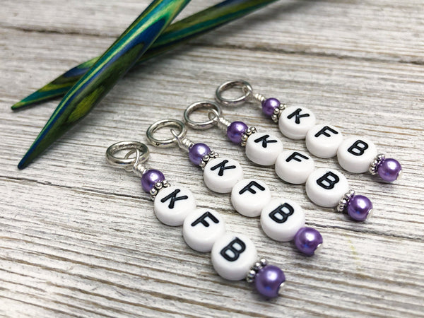 Stitch Markers with Numbers for Knitting or Crochet, Counts 0-99 – Jill's  Beaded Knit Bits