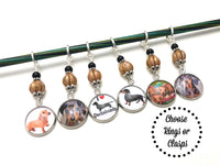 Dachshund Stitch Markers for Knitting or Crochet