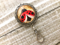 Ladybug Knitting Pin for Portuguese Knitting, Magnetic