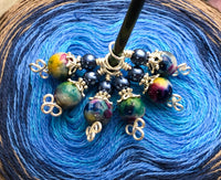 Celtic Rainbow Stitch Markers for Knitting, Gift for Knitters