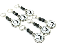 Funny Cat Stitch Markers for Knitting, Gifts for Knitters